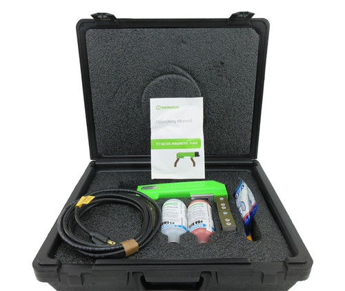 MAGNAFLUX® 43509 MAGNAVIS® Y-7 115-Volt / 60Hz AC/DC Magnetic Particle Inspection Yoke Kit