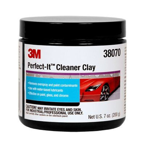 3M™ 051131-38070 Perfect-It™ III Blue 38070 Cleaner Clay - 200 Gram (7 oz) Jar