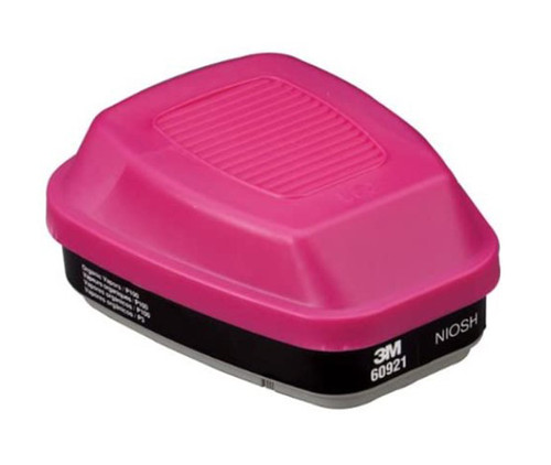 3M™ 60921 Magenta/Black P100 Organic Vapor Cartridge/Filter - Pack of 2