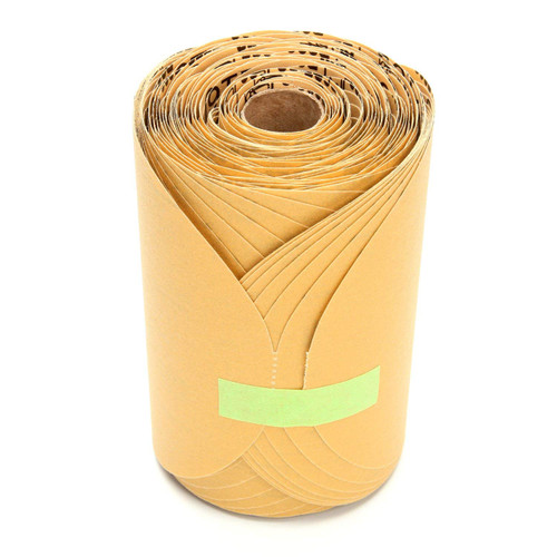 3M™ 01423 Stikit™ 216U Gold 5" x NH Grit P220A Aluminum Oxide Paper Disc Roll - 175 Discs/Roll