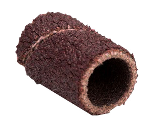 3M™ 40243 Brown 341D 1/4" x 1/2" Grit 80X Aluminum Oxide Cloth Spiral Band - 20/Pack