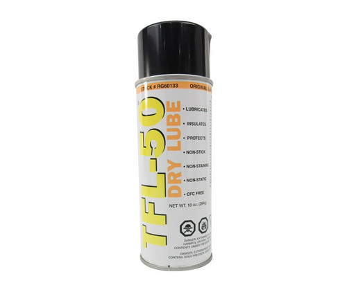 TFL50™ 60133 Clear MIL-L-60326 (MU) Amendment 1 Spec Dry Lube Non-Stick Coating - 10 oz Aerosol Can