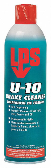 LPS® 06220 U-10 Brake Cleaner - 14 oz Aerosol Can