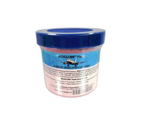 BOELUBE® 70305-12 Pink Hard Paste Boeing 50B50A Machining Lubricant - 12 oz Jar