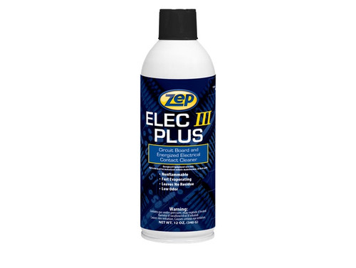 ZEP® 2283 ELEC III PLUS™ Clear Fast Evaporating Contact Cleaner - 12 oz Aerosol Can