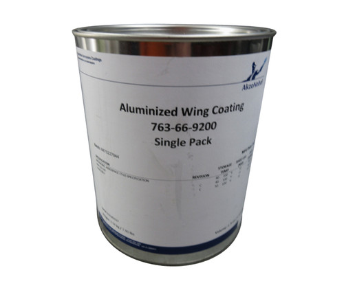 AkzoNobel 763-66-9200 Aluminized BMS10-100 & DPM5303 Spec Upper Wing Coating - Gallon Can