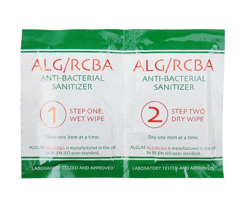 ALGLAS® ALG/RCBA Anti-Bacterial Display Screen Cleaner Wipe - 1+2 Twin Pack